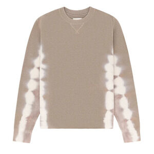 Aime Leon Dore Tie Dye Crewneck Sweater Beige